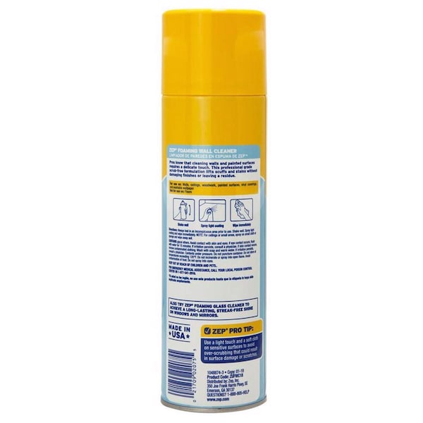 Wall Cleaner Foam 18 Oz